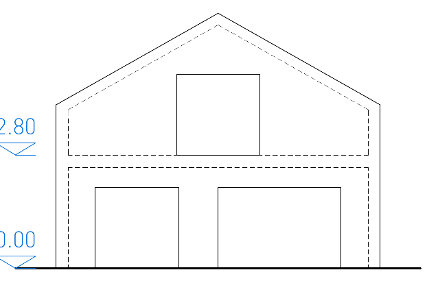 Rear elevation